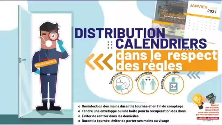 Distribution Des Calendriers Des Pompiers